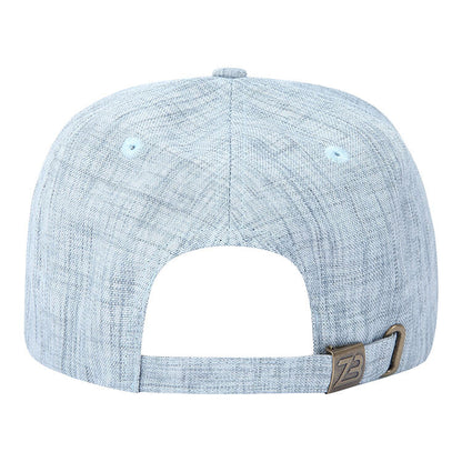 6 Panel Grey Casual Structured Hemp Baseball Cap - Shenxiucaps