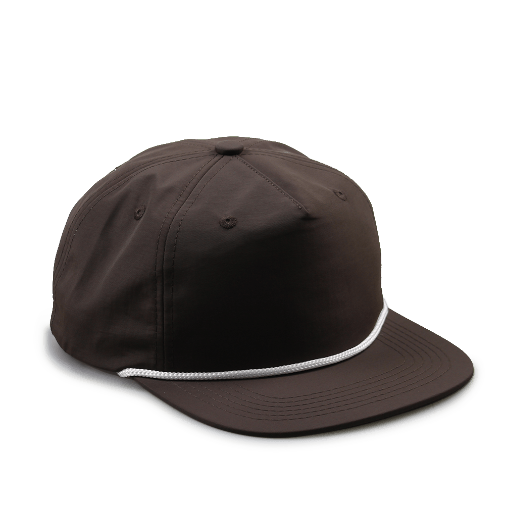Dark Brown Rope Hats/ White Rope - Shenxiucaps