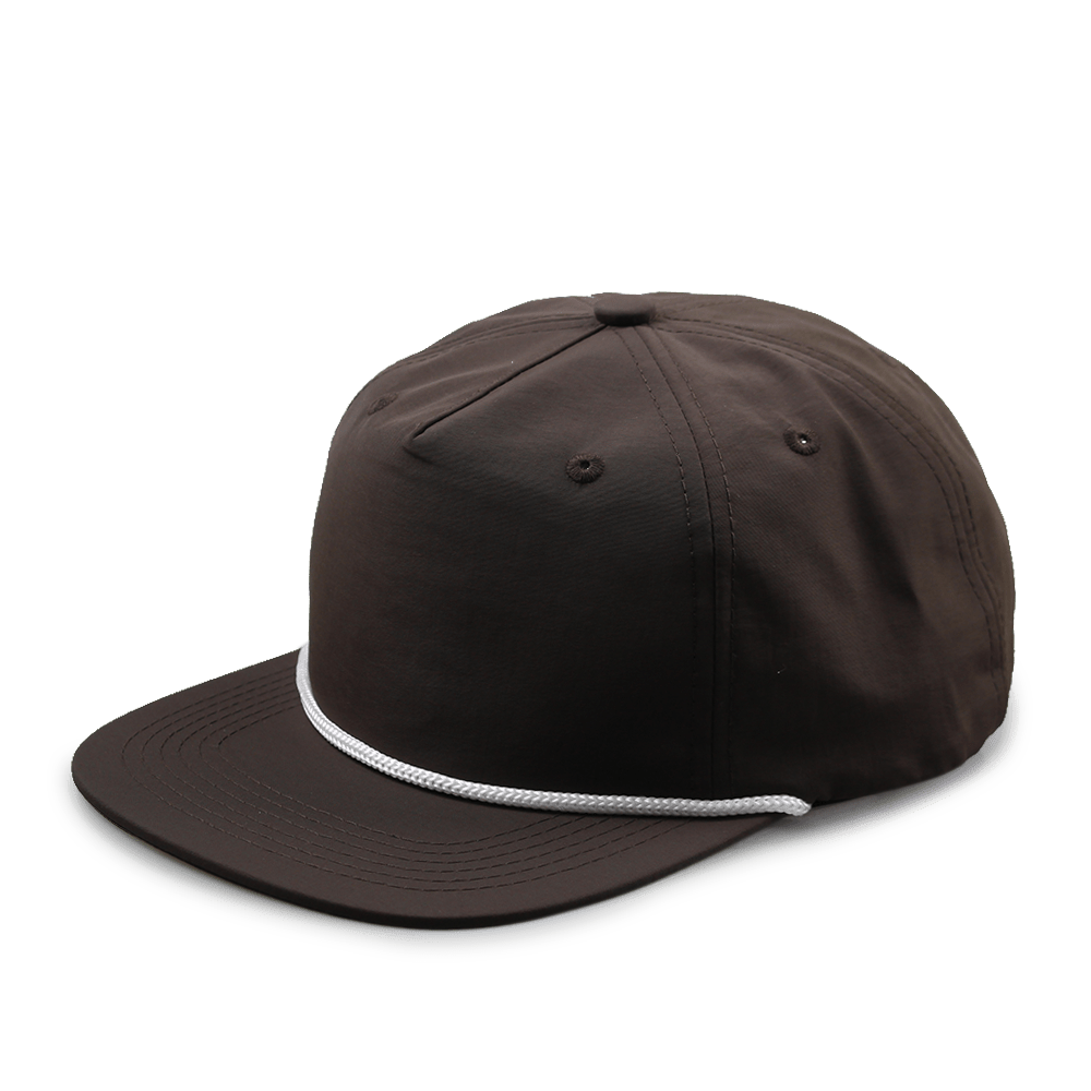 Dark Brown Rope Hats/ White Rope - Shenxiucaps