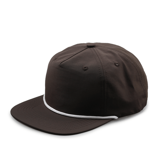 Dark Brown Rope Hats/ White Rope - Shenxiucaps
