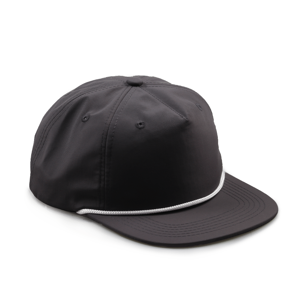 Dark Grey Rope Hats/ White Rope - Shenxiucaps