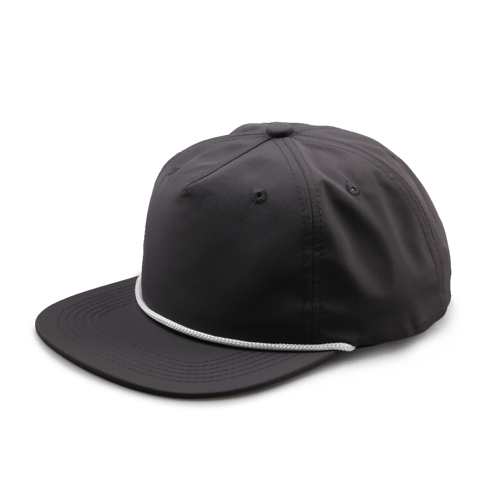 Dark Grey Rope Hats/ White Rope - Shenxiucaps