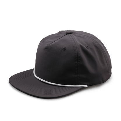 Dark Grey Rope Hats/ White Rope - Shenxiucaps