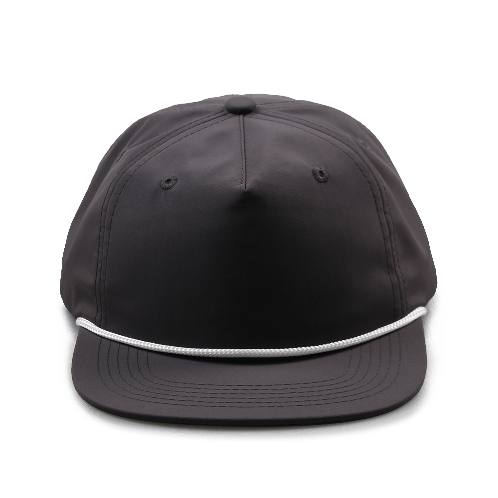 Dark Grey Rope Hats/ White Rope - Shenxiucaps