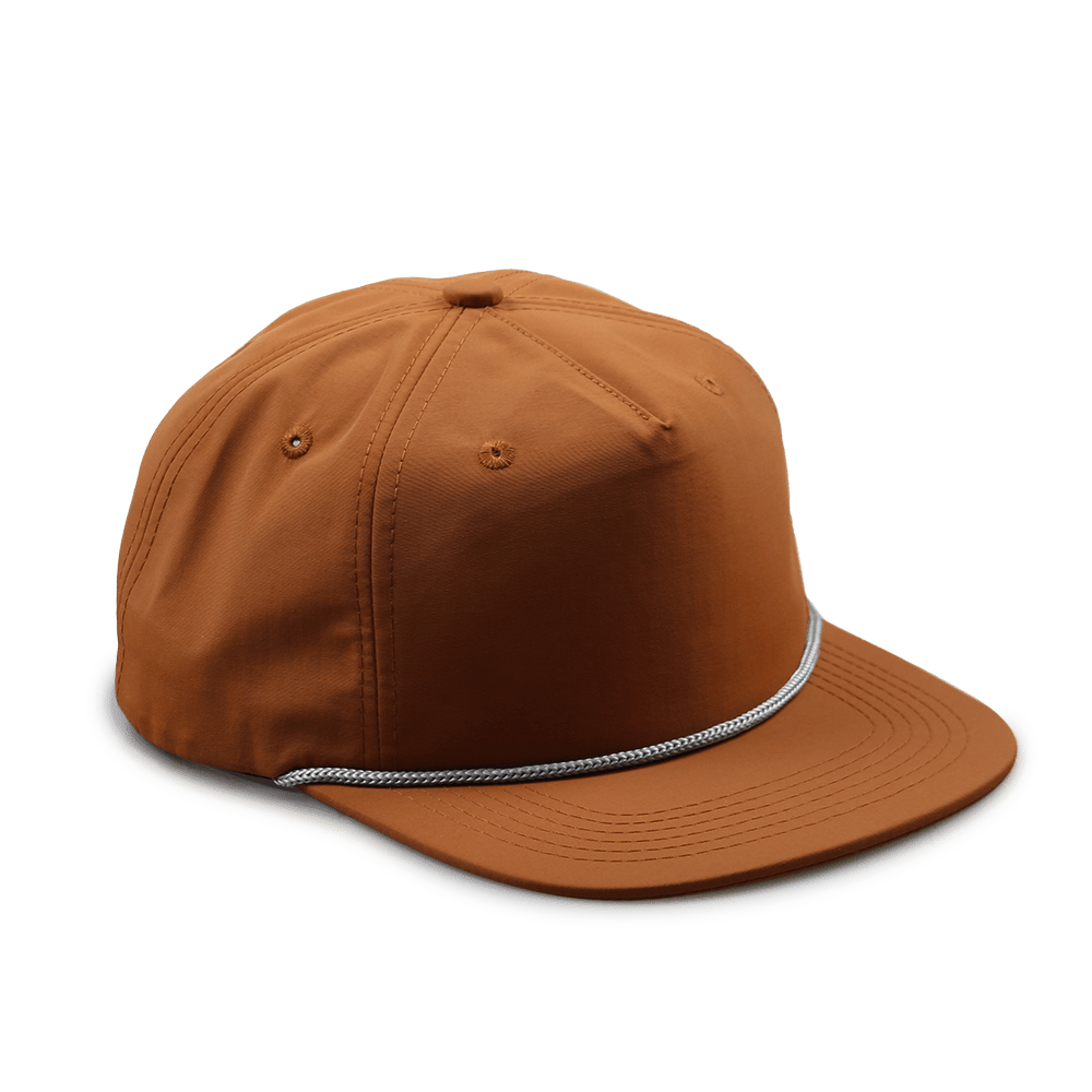 Orange Rope Hats/ Light Grey Rope - Shenxiucaps