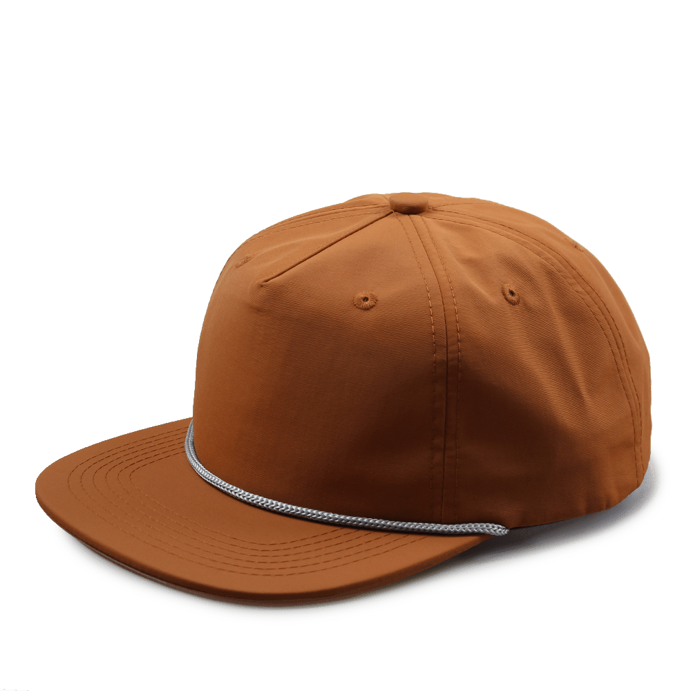 Orange Rope Hats/ Light Grey Rope - Shenxiucaps